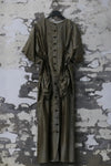MUTEDANCE belted dress MD23FW09 olive PM103